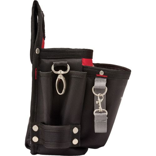 Poche de travail pour &eacute;lectricien, Nylon, 15 pochettes, Noir Rideout Tool & Machine Inc.