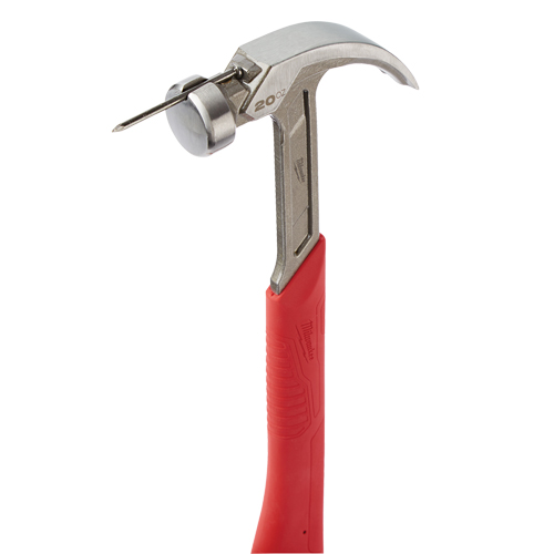 Marteau &agrave; panne incurv&eacute;e et face lisse, 20 oz, Prise en Acier plein, 14" lo Rideout Tool & Machine Inc.
