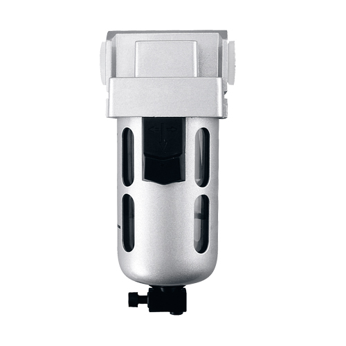 Air Filter, Modular, 1/4" NPT, Semi-Automatic Drain Rideout Tool & Machine Inc.