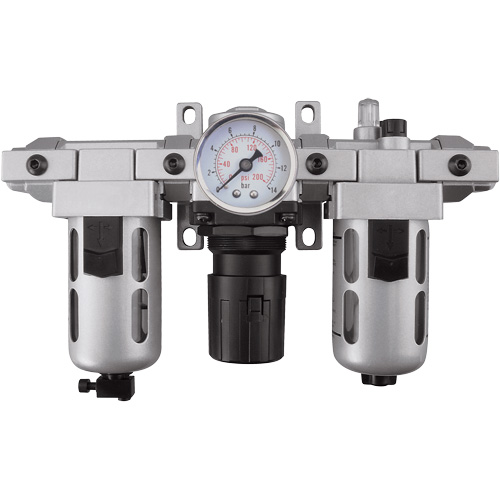 Modular Filter, Regulator & Lubricator (Gauge Included), 1/4" NPT Rideout Tool & Machine Inc.