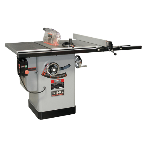 Cabinet Table Saw with Riving Knife, 230 V, 9.6 A, 3850 RPM Rideout Tool & Machine Inc.