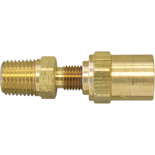 Fittings - Reusable Hose Fittings, 9/16" Dia., Brass Rideout Tool & Machine Inc.