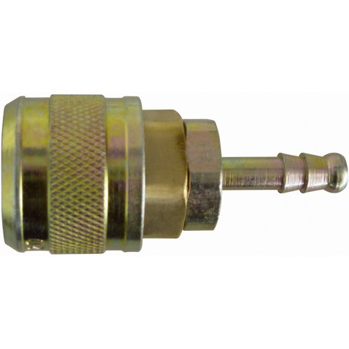 Automax 1/4" Hose Barb Quick Coupler, Brass Rideout Tool & Machine Inc.