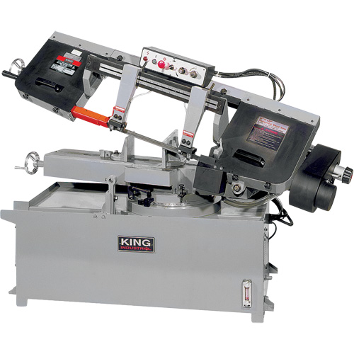 Metal Cutting Swivel Bandsaw, Horizontal, 9" x 18" Rectangular Cutting Capacity Rideout Tool & Machine Inc.