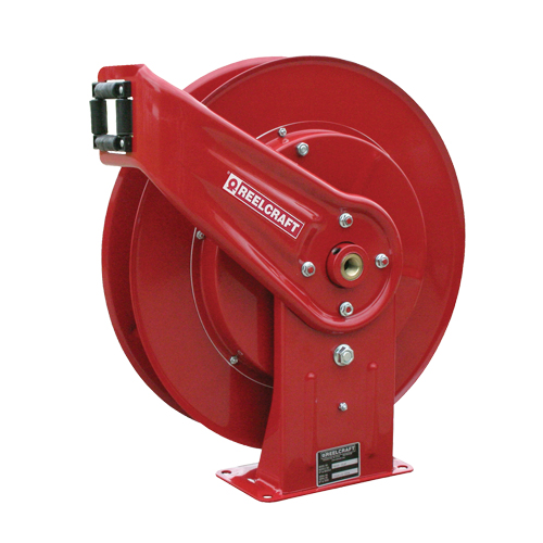 General Hose Reel, Single Hose, 7" W x 19-3/4" D x 20-1/4" H Rideout Tool & Machine Inc.