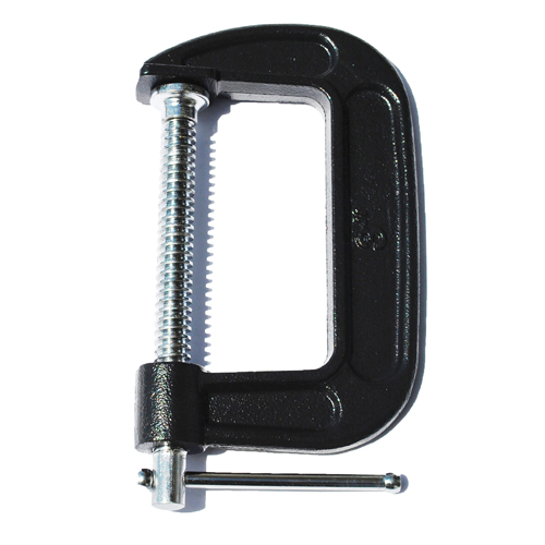 C-Clamp, 2" (51 mm) Capacity, 1-3/4" (44 mm) Throat Depth Rideout Tool & Machine Inc.