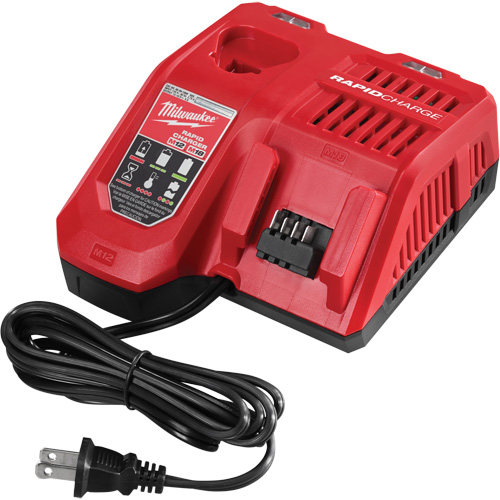 M18 & M12 Rapid Charger, 18 V, Lithium-Ion Rideout Tool & Machine Inc.