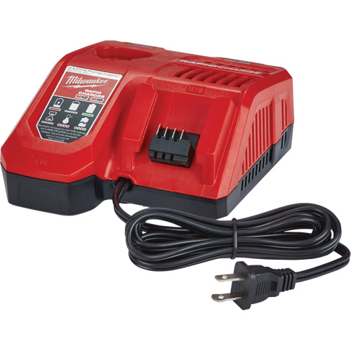 M18 & M12 Rapid Charger, 18 V, Lithium-Ion Rideout Tool & Machine Inc.