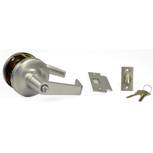 Levier de porte commerciale avec verrou Rideout Tool & Machine Inc.