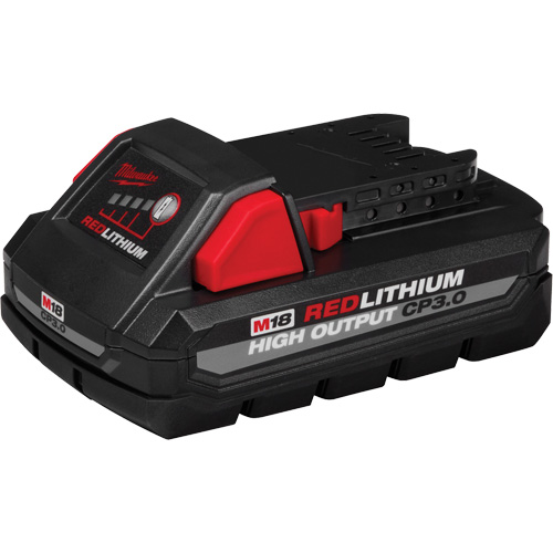 M18 Redlithium High Output CP3.0 Battery Pack, Lithium-Ion, 18 V, 3.0 Ah Rideout Tool & Machine Inc.