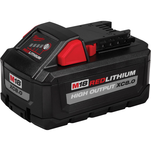 Bloc-pile M18 Redlithium High Output XC8.0, Lithium-ion, 18 V, 8,0 Ah Rideout Tool & Machine Inc.