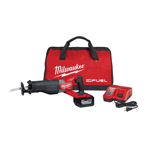 M18 Fuel Super Sawzall&reg; Reciprocating Saw Kit, 18 V, Lithium-Ion Battery, 0-3000 SPM Rideout Tool & Machine Inc.