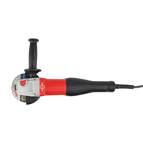 No-Lock Braking Small Angle Grinder, 4-1/2"/5", 120 V, 11 A, 12000 RPM Rideout Tool & Machine Inc.