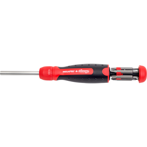 Tournevis &agrave; cliquet inviolable, 8-1/2" lo, Prise Coussin&eacute;e Rideout Tool & Machine Inc.