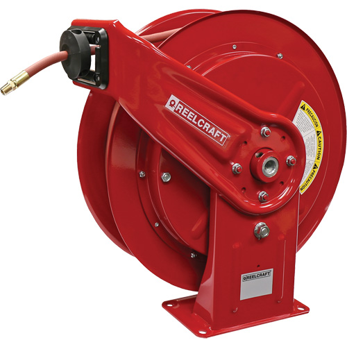 HD70000 Mobile Base Hose Reel, Air/Water, 1/2" x 75', Single Hose, 300 psi Rideout Tool & Machine Inc.