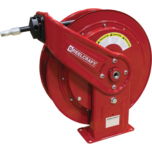 HD70000 Mobile Base Hose Reel, Oils, 3/8" x 75', Single Hose, 2600 PSI Rideout Tool & Machine Inc.