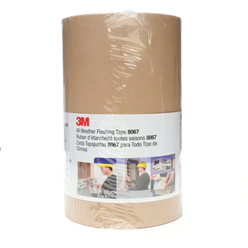 All Weather Flashing Tape 8067, 228.6 mm (9") x 22.86 m (75'), Brown Rideout Tool & Machine Inc.