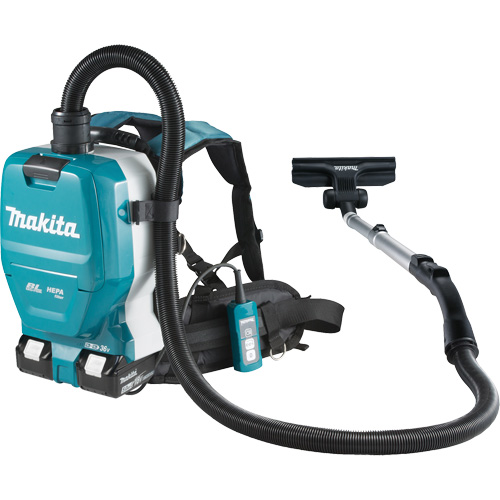 Brushless Backpack Vacuum, 0.5 US Gal. (1.9 Litres) Rideout Tool & Machine Inc.