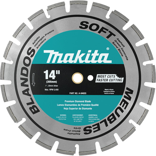Soft Material Segmented Diamond Blade Rideout Tool & Machine Inc.