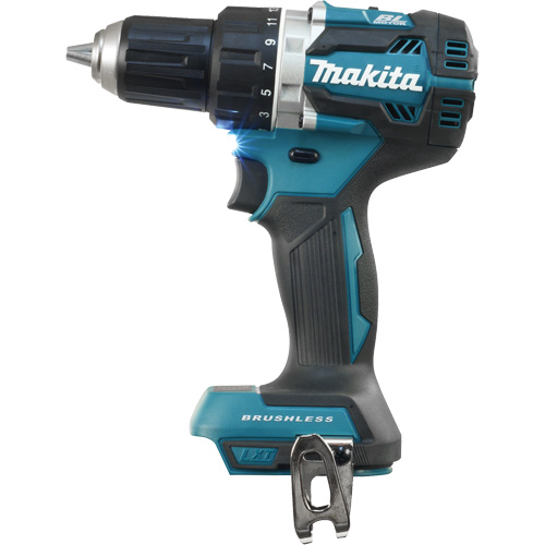 Drill Driver with Brushless Motor (Tool Only), Lithium-Ion, 18 V, 1/2" Chuck, 530 in-lbs Torque Rideout Tool & Machine Inc.