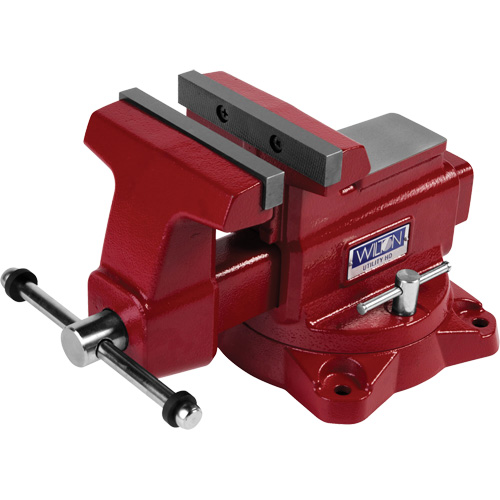 Utility HD Bench Vise, 6-1/2" Jaw Width, 4-1/4" Throat Depth Rideout Tool & Machine Inc.