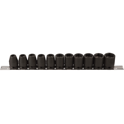 Jeu de douilles, 11 Mcx, Chocs, Prise de 1/2" Rideout Tool & Machine Inc.