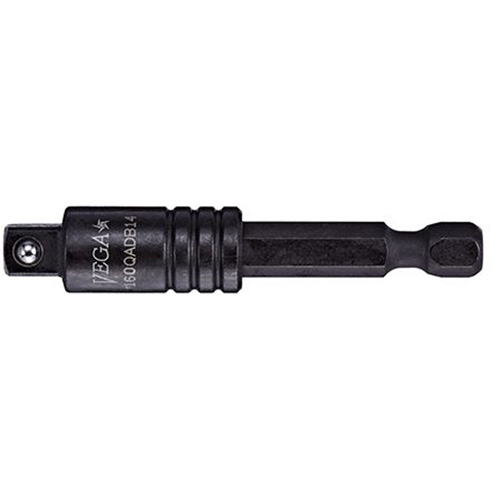 Quick Release Adapter & Extension, 1/4" Drive Size, 1/4" Male Size, Ball, 3" L Rideout Tool & Machine Inc.
