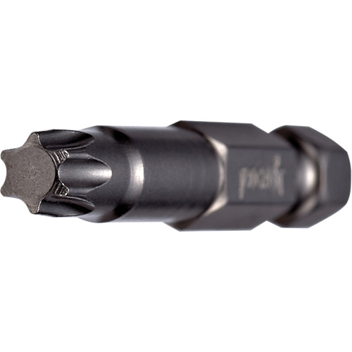 Power Bit, Torx, T-20 Tip, 1/4" Drive Size, 2" Length Rideout Tool & Machine Inc.