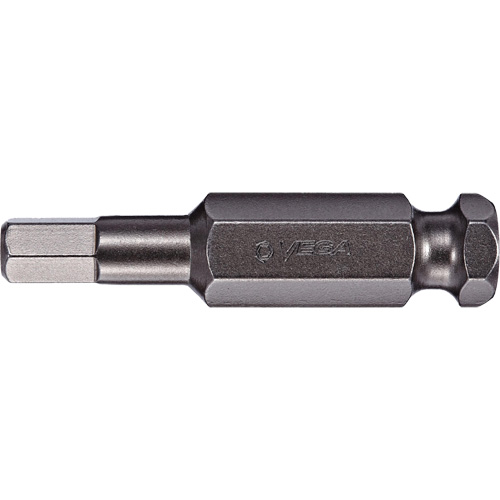Power Bit, Hex, 1/2" Tip, 7/16" Drive Size, 2" Length Rideout Tool & Machine Inc.