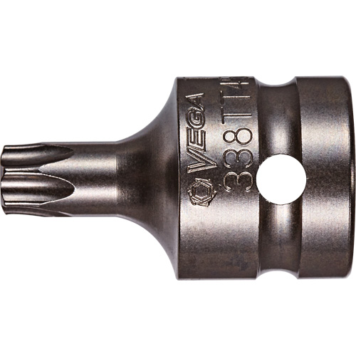Socket Bit, Torx&reg; Tamper, 30 x 1-1/2" L, 1/2" Drive Rideout Tool & Machine Inc.