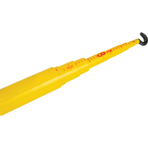 Perche de mesure Tel-O-Pole, T&eacute;lescopique, 15 m Rideout Tool & Machine Inc.