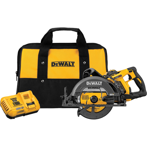 Trousse de scie de type &agrave; cr&eacute;maill&egrave;re FlexVolt, 7-1/4", 60 V Rideout Tool & Machine Inc.