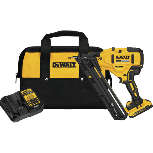 Max XR&reg; Angled Finish Nailer Kit, 20 V, Lithium-Ion Rideout Tool & Machine Inc.