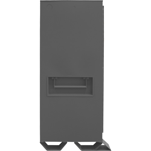 Jobsite Storage Shelving Cabinet, Steel, 47.5 Cubic Feet, Grey Rideout Tool & Machine Inc.