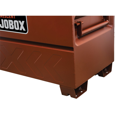 Site-Vault Chest, 48" x 30" x 36-3/4", Steel, Orange Rideout Tool & Machine Inc.