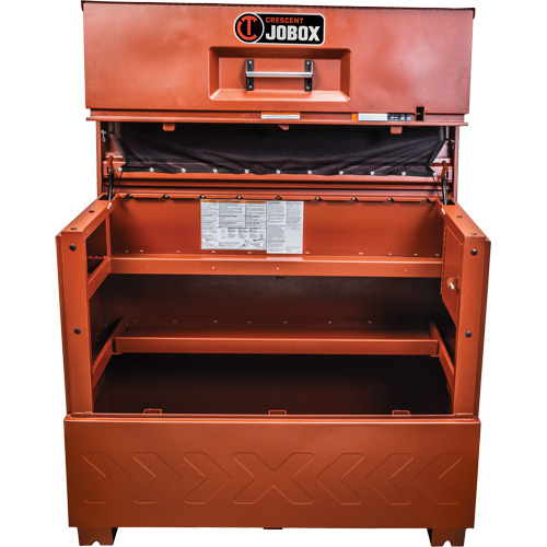 Site-Vault Piano Box, 74" W x 31" D x 64" H, Orange Rideout Tool & Machine Inc.