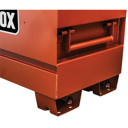 Tradesman Series Jobsite Chest, 36" x 19-1/2" x 22", Steel, Orange Rideout Tool & Machine Inc.