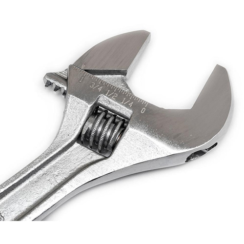 Cl&eacute; &agrave; molette — en sac, 8" lo, la max. 1-1/8"/29 mm, Chrome Rideout Tool & Machine Inc.