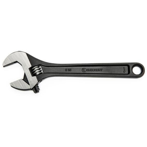 Cl&eacute; &agrave; molette, 8" lo, la max. 1-1/8", Oxyde noir Rideout Tool & Machine Inc.