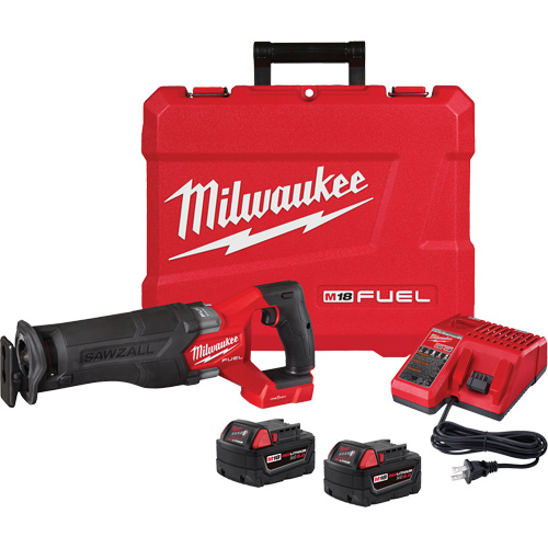 M18 Fuel Sawzall&reg; Reciprocating Saw Kit, 18 V, Lithium-Ion Battery, 3000 SPM Rideout Tool & Machine Inc.