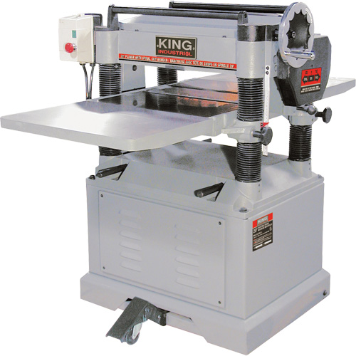 Planer with Spiral Cutterhead, 56-1/2" W x 40" L x 42" H, 5000 RPM No Load Speed Rideout Tool & Machine Inc.