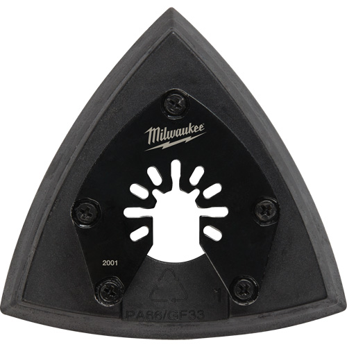 3-1/2" Open-Lok Triangle Sanding Pad Rideout Tool & Machine Inc.