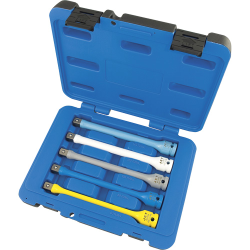 JTLE-5S Jeu de rallonges limiteurs de couple pour cl&eacute; &agrave; chocs, Prise 1/2", Couple de 65 lb-pi/80 lb-pi/100 lb-pi/120 lb-pi/140 lb-pi, Multiple Rideout Tool & Machine Inc.