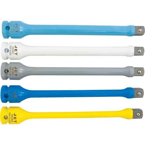 JTLE-5S Jeu de rallonges limiteurs de couple pour cl&eacute; &agrave; chocs, Prise 1/2", Couple de 65 lb-pi/80 lb-pi/100 lb-pi/120 lb-pi/140 lb-pi, Multiple Rideout Tool & Machine Inc.