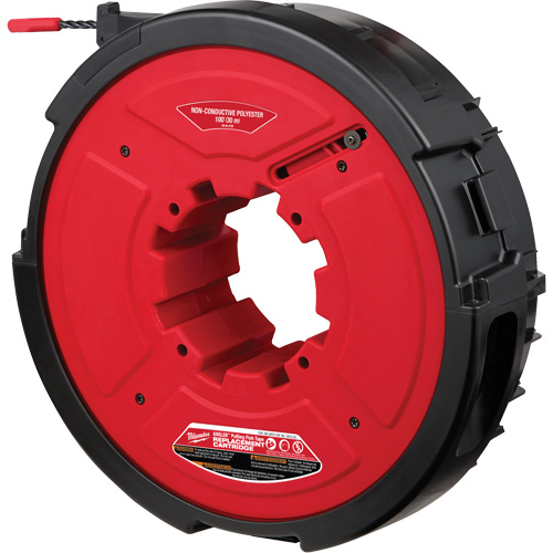 Tambour de ruban de tirage en polyester non conducteur M18 Fuel Angler Rideout Tool & Machine Inc.