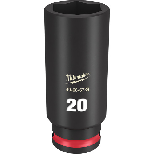 Shockwave Impact Duty Socket, Impact, 2 mm, 3/8" Drive, 6 Points, Deep Rideout Tool & Machine Inc.