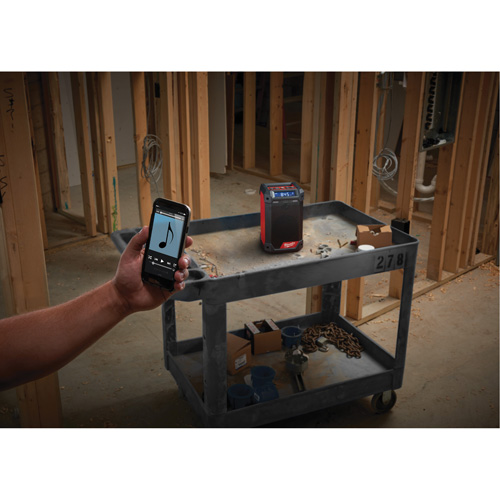 Radio et chargeur M12 (outil seulement), Lithium-ion, 12 V Rideout Tool & Machine Inc.