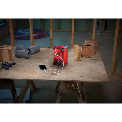 Radio et chargeur M12 (outil seulement), Lithium-ion, 12 V Rideout Tool & Machine Inc.