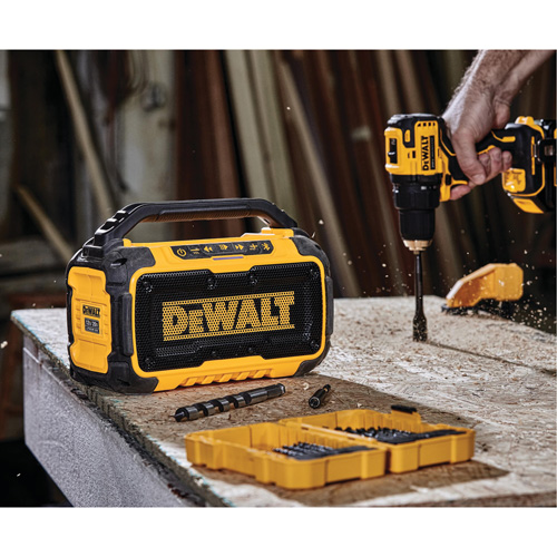 Haut-parleur Max Bluetooth pour chantier (outil seulement), Lithium-ion, 12 V/20 V Rideout Tool & Machine Inc.