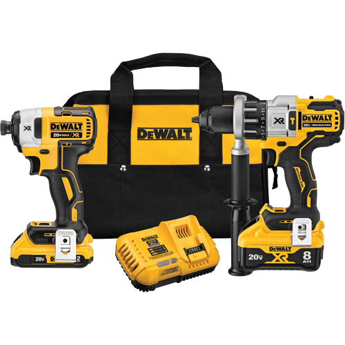 Max XR&reg; Hammer Drill/Driver & Impact Driver Kit, Lithium-Ion, 20 V Rideout Tool & Machine Inc.